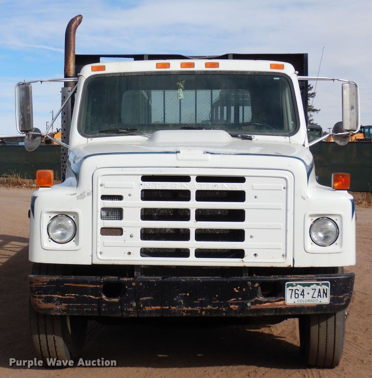 image for item DF8242 1984 International 1954  flatbed truck