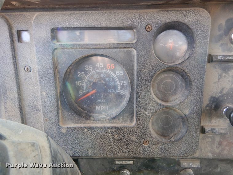 image for item DF8242 1984 International 1954  flatbed truck