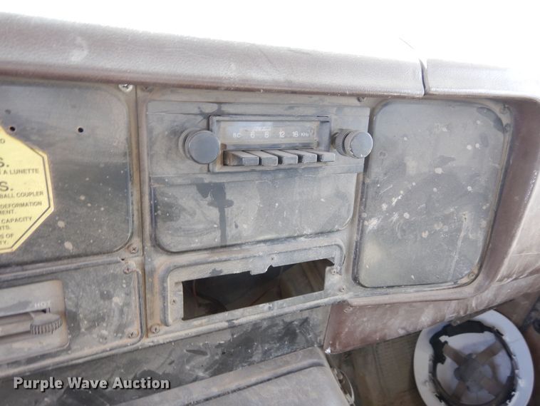 image for item DF8242 1984 International 1954  flatbed truck