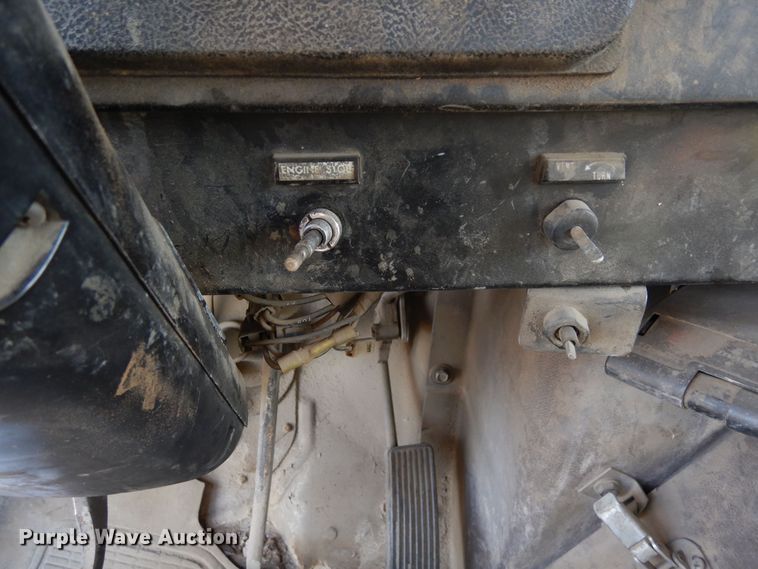 image for item DF8242 1984 International 1954  flatbed truck