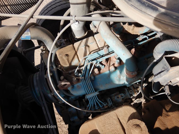 image for item DF8242 1984 International 1954  flatbed truck