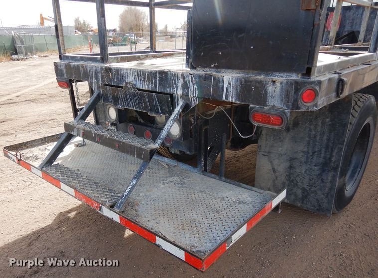 image for item DF8242 1984 International 1954  flatbed truck