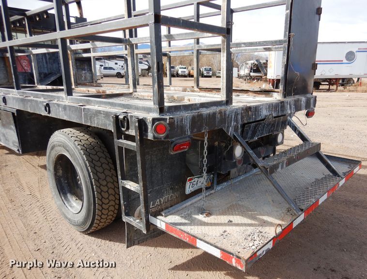 image for item DF8242 1984 International 1954  flatbed truck
