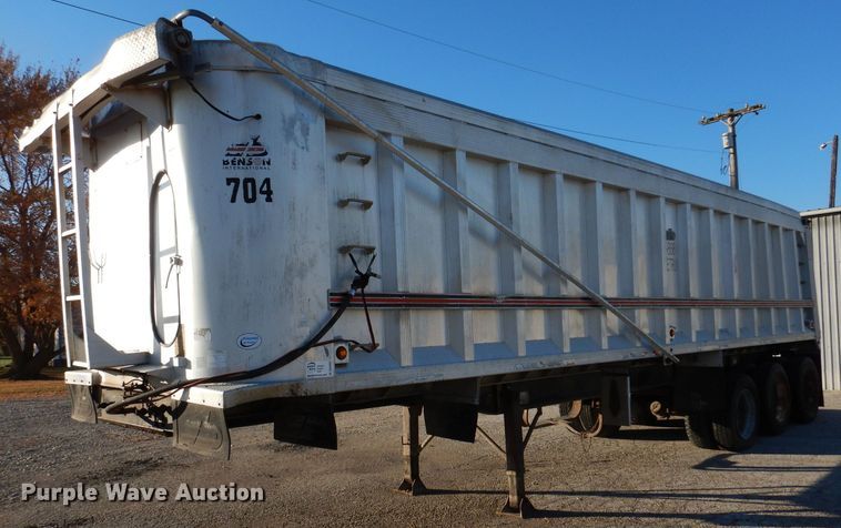 image for item DK2042 2004 Benson  end dump trailer