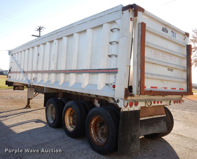 image for item DK2042 2004 Benson  end dump trailer