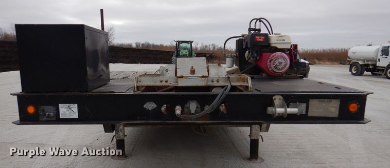 image for item DK2053 1995 Trail-Eze DHT7048  drop deck equipment trailer