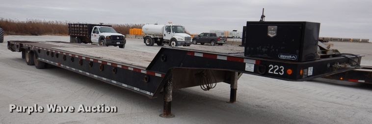 image for item DK2053 1995 Trail-Eze DHT7048  drop deck equipment trailer