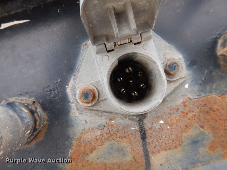 image for item DK2053 1995 Trail-Eze DHT7048  drop deck equipment trailer