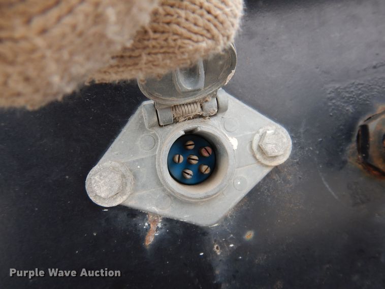 image for item DK2053 1995 Trail-Eze DHT7048  drop deck equipment trailer