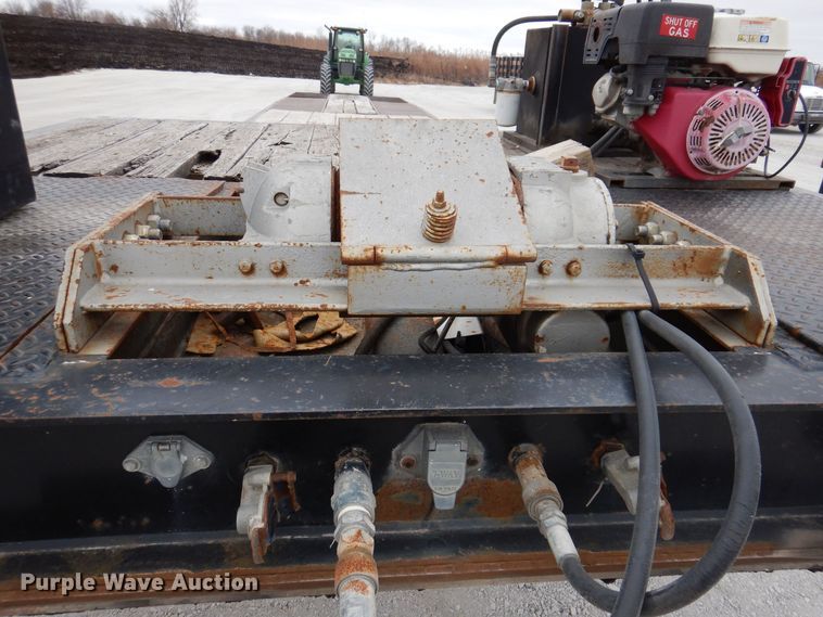 image for item DK2053 1995 Trail-Eze DHT7048  drop deck equipment trailer