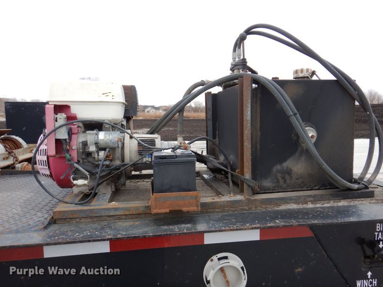 image for item DK2053 1995 Trail-Eze DHT7048  drop deck equipment trailer