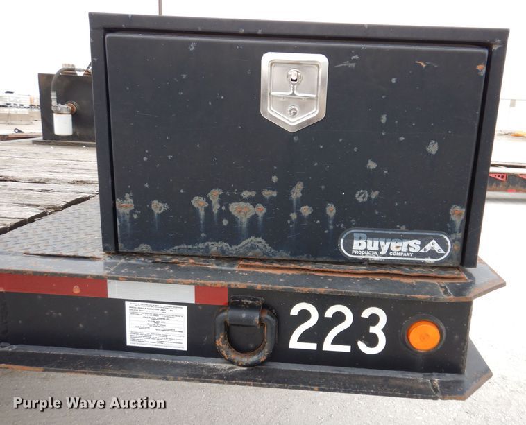 image for item DK2053 1995 Trail-Eze DHT7048  drop deck equipment trailer