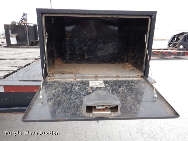 image for item DK2053 1995 Trail-Eze DHT7048  drop deck equipment trailer