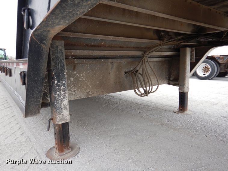 image for item DK2053 1995 Trail-Eze DHT7048  drop deck equipment trailer