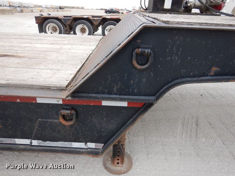 image for item DK2053 1995 Trail-Eze DHT7048  drop deck equipment trailer