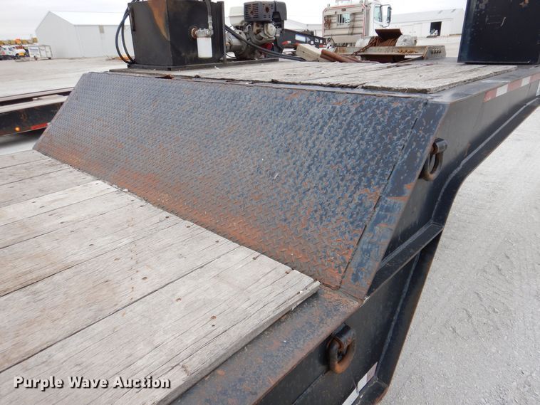 image for item DK2053 1995 Trail-Eze DHT7048  drop deck equipment trailer