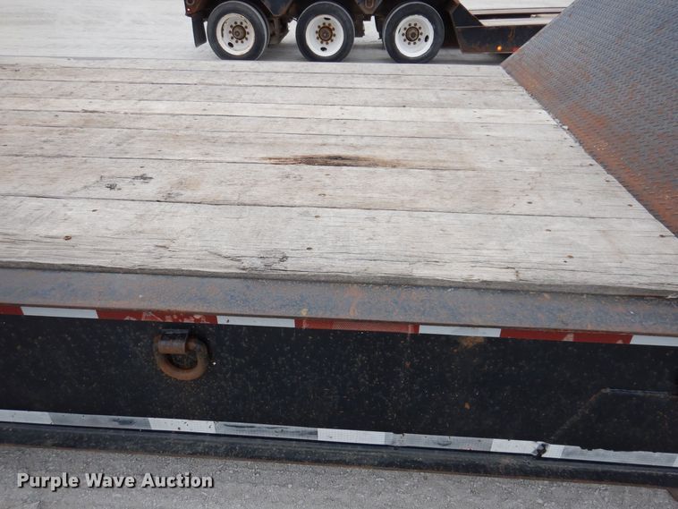 image for item DK2053 1995 Trail-Eze DHT7048  drop deck equipment trailer