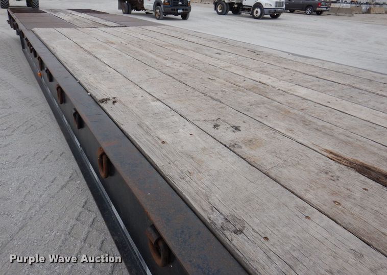 image for item DK2053 1995 Trail-Eze DHT7048  drop deck equipment trailer