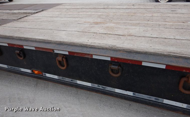 image for item DK2053 1995 Trail-Eze DHT7048  drop deck equipment trailer