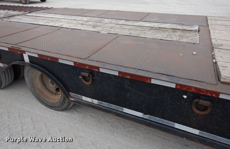 image for item DK2053 1995 Trail-Eze DHT7048  drop deck equipment trailer