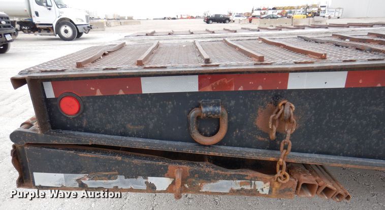 image for item DK2053 1995 Trail-Eze DHT7048  drop deck equipment trailer