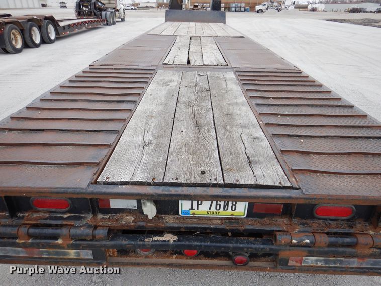 image for item DK2053 1995 Trail-Eze DHT7048  drop deck equipment trailer