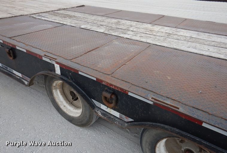image for item DK2053 1995 Trail-Eze DHT7048  drop deck equipment trailer
