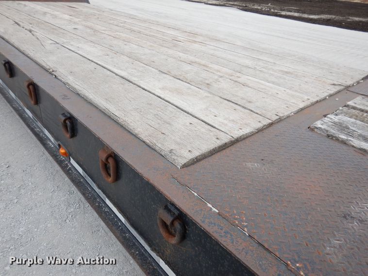 image for item DK2053 1995 Trail-Eze DHT7048  drop deck equipment trailer