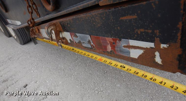 image for item DK2053 1995 Trail-Eze DHT7048  drop deck equipment trailer