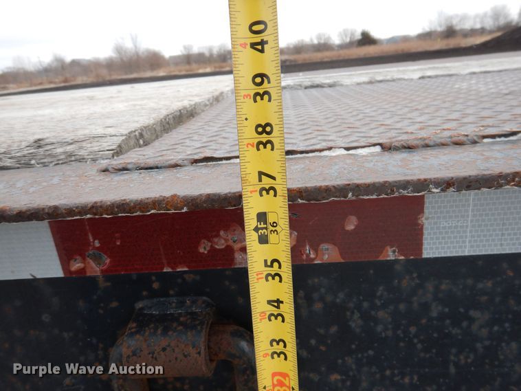 image for item DK2053 1995 Trail-Eze DHT7048  drop deck equipment trailer