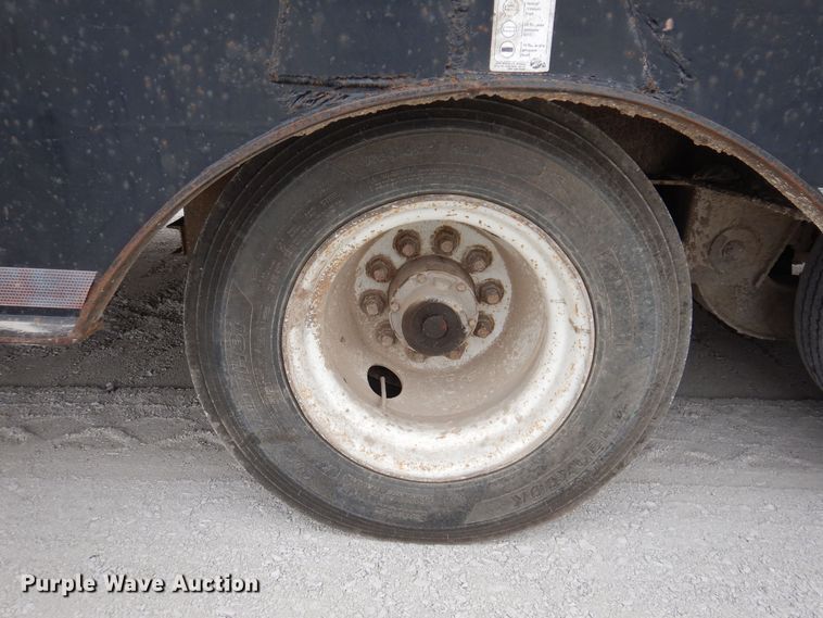 image for item DK2053 1995 Trail-Eze DHT7048  drop deck equipment trailer