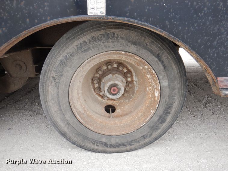 image for item DK2053 1995 Trail-Eze DHT7048  drop deck equipment trailer