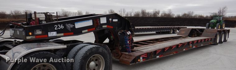 image for item DK2054 2012 Pitts LB52-24D  lowboy equipment trailer