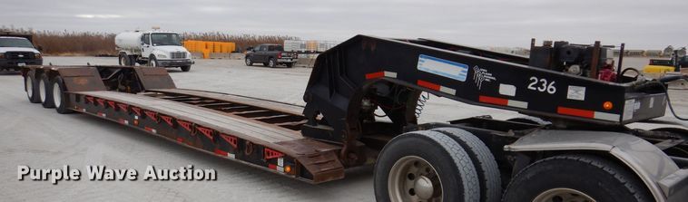 image for item DK2054 2012 Pitts LB52-24D  lowboy equipment trailer