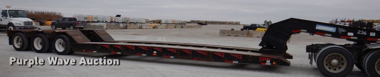 image for item DK2054 2012 Pitts LB52-24D  lowboy equipment trailer