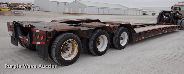 image for item DK2054 2012 Pitts LB52-24D  lowboy equipment trailer