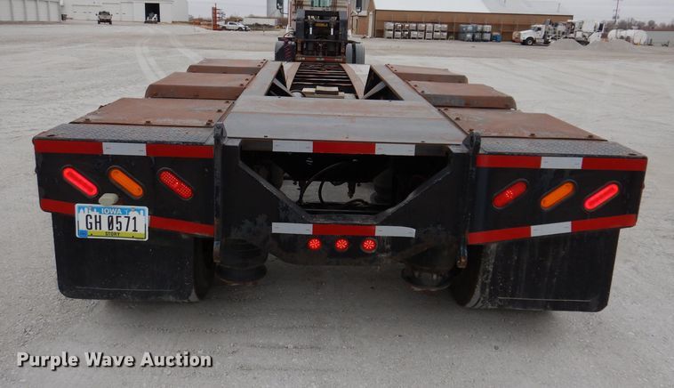 image for item DK2054 2012 Pitts LB52-24D  lowboy equipment trailer
