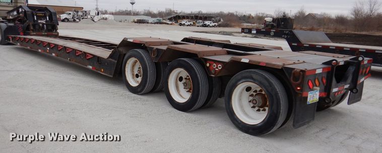 image for item DK2054 2012 Pitts LB52-24D  lowboy equipment trailer