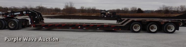 image for item DK2054 2012 Pitts LB52-24D  lowboy equipment trailer