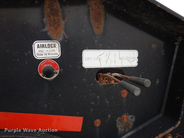 image for item DK2054 2012 Pitts LB52-24D  lowboy equipment trailer