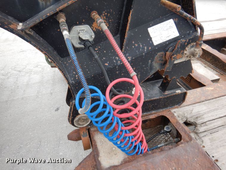 image for item DK2054 2012 Pitts LB52-24D  lowboy equipment trailer