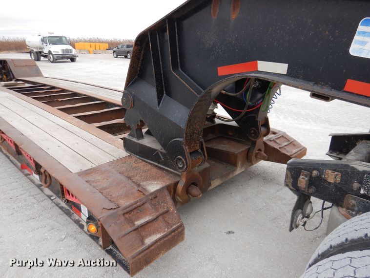 image for item DK2054 2012 Pitts LB52-24D  lowboy equipment trailer