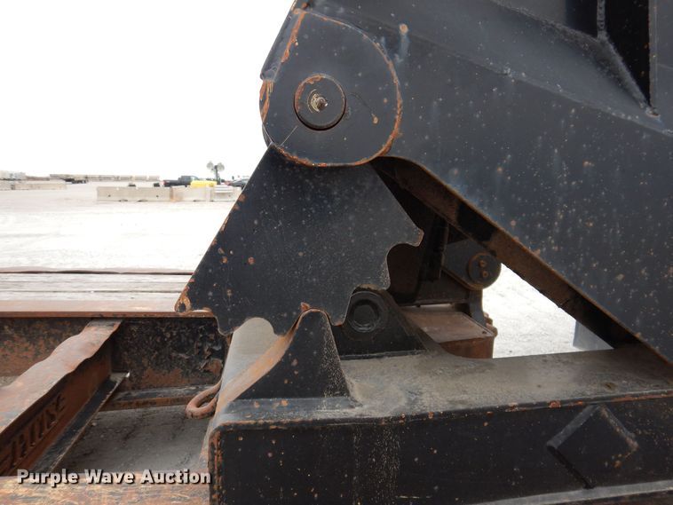 image for item DK2054 2012 Pitts LB52-24D  lowboy equipment trailer