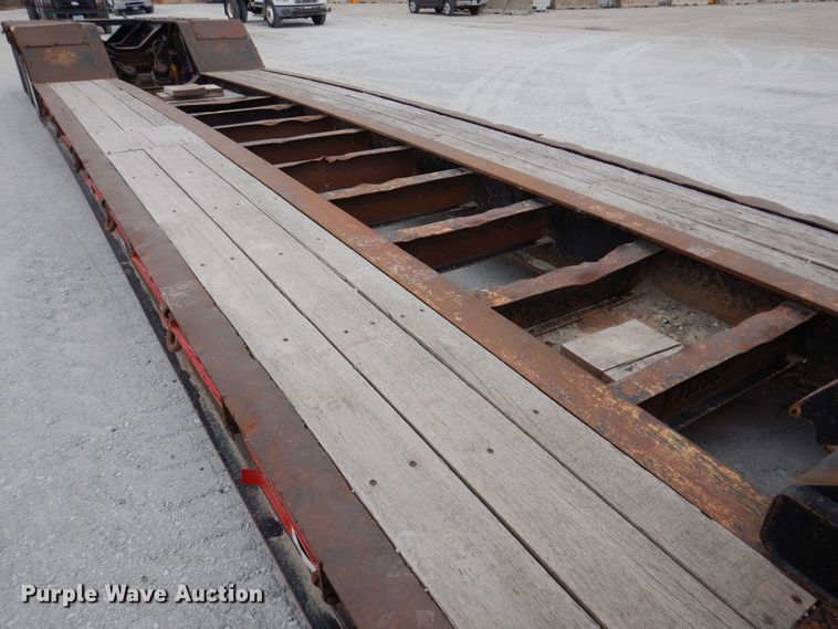 image for item DK2054 2012 Pitts LB52-24D  lowboy equipment trailer