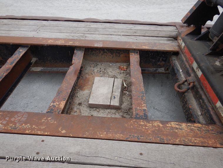 image for item DK2054 2012 Pitts LB52-24D  lowboy equipment trailer