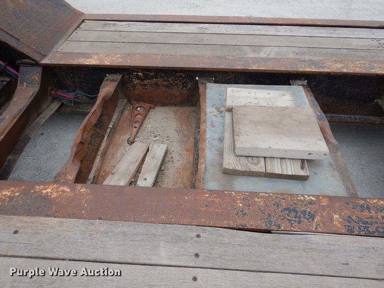 image for item DK2054 2012 Pitts LB52-24D  lowboy equipment trailer