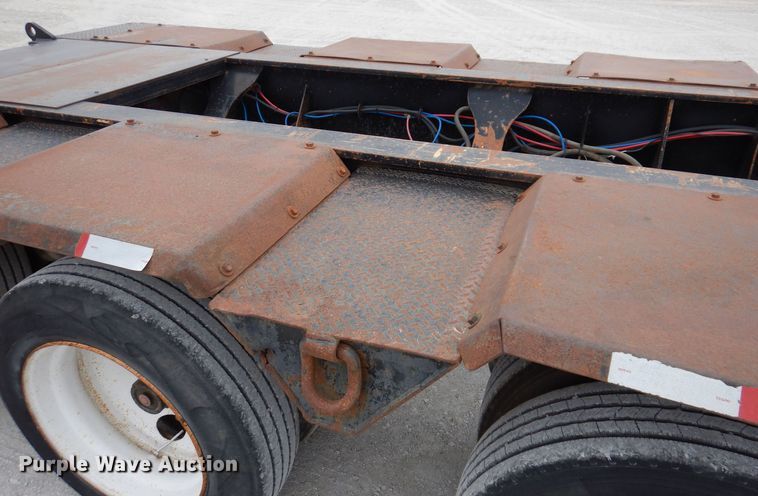 image for item DK2054 2012 Pitts LB52-24D  lowboy equipment trailer