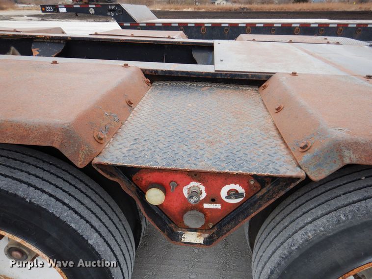 image for item DK2054 2012 Pitts LB52-24D  lowboy equipment trailer