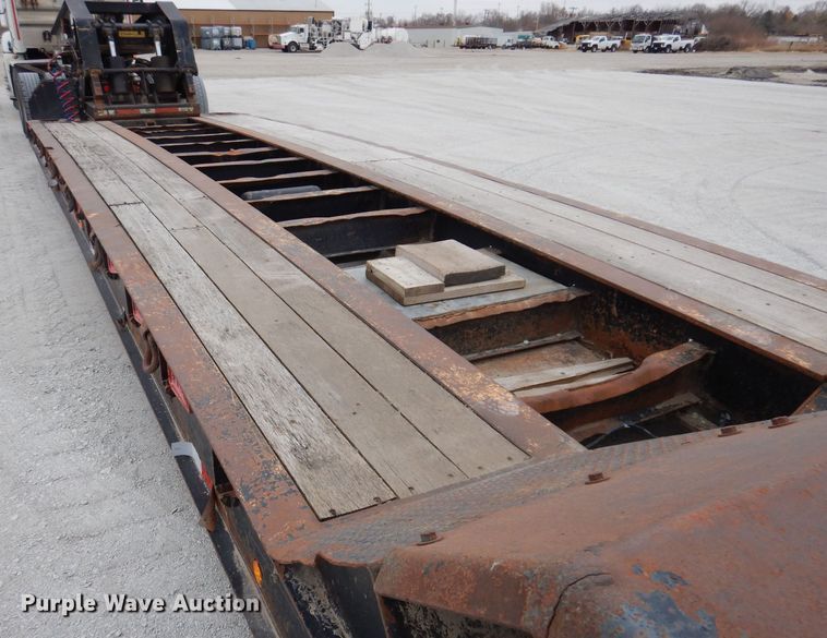 image for item DK2054 2012 Pitts LB52-24D  lowboy equipment trailer