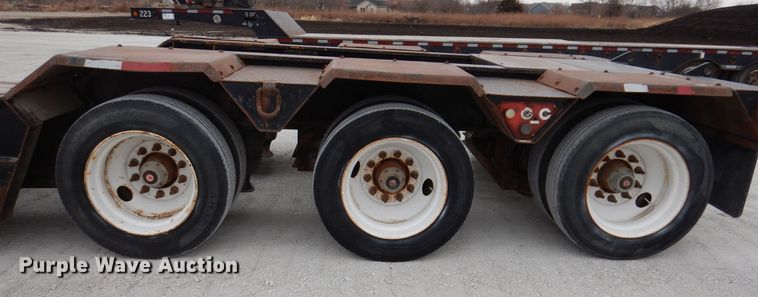 image for item DK2054 2012 Pitts LB52-24D  lowboy equipment trailer